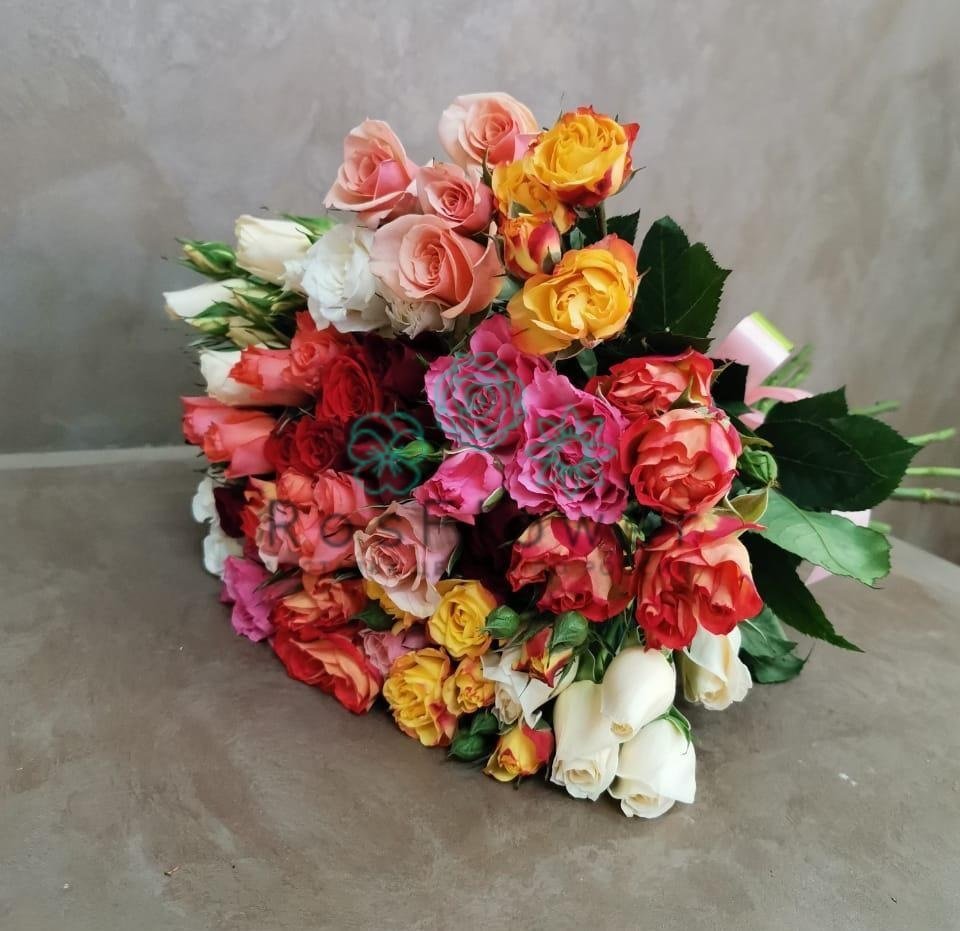 Букет цветов из: Розы в Степном