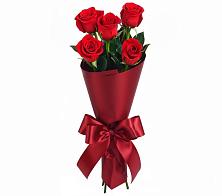 Букет 5 Красных роз Эдлесс Лав в Степном