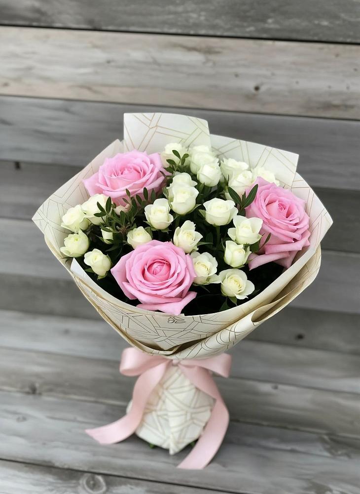 Букет цветов из: Розы в Степном