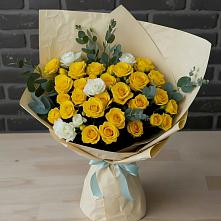 Букет цветов из:  Розы в Степном