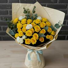 Букет цветов из:  Розы в Степном