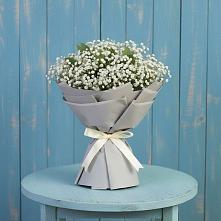 Букет цветов из:  Гипсофила в Степном
