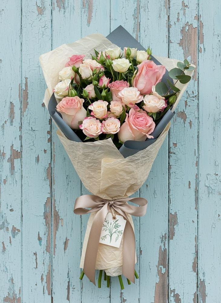 Букет цветов из: Розы в Степном