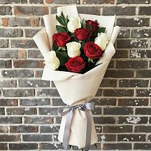 Букет цветов из:  Розы в Степном