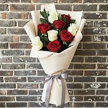 Букет цветов из:  Розы в Степном