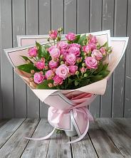 Букет Розовый кустик в Степном