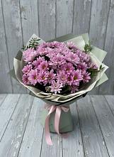 Букет цветов из:  Хризантемы #REPLACE_PRED# Степном