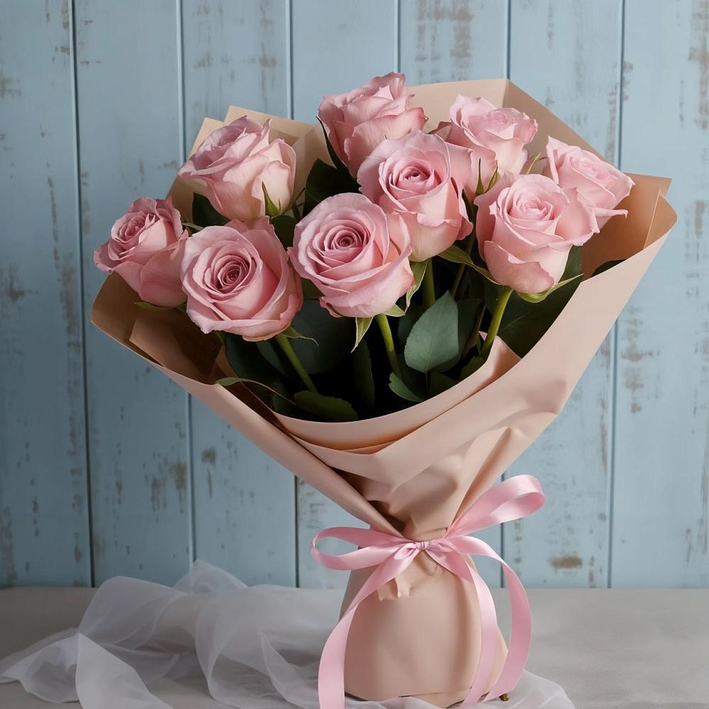 Букет цветов из: Розы в Степном