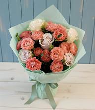 Букет цветов из:  Розы #REPLACE_PRED# Степном