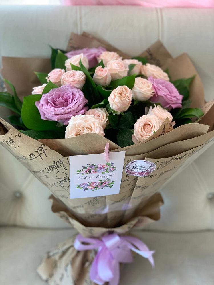 Букет цветов из: Розы в Степном