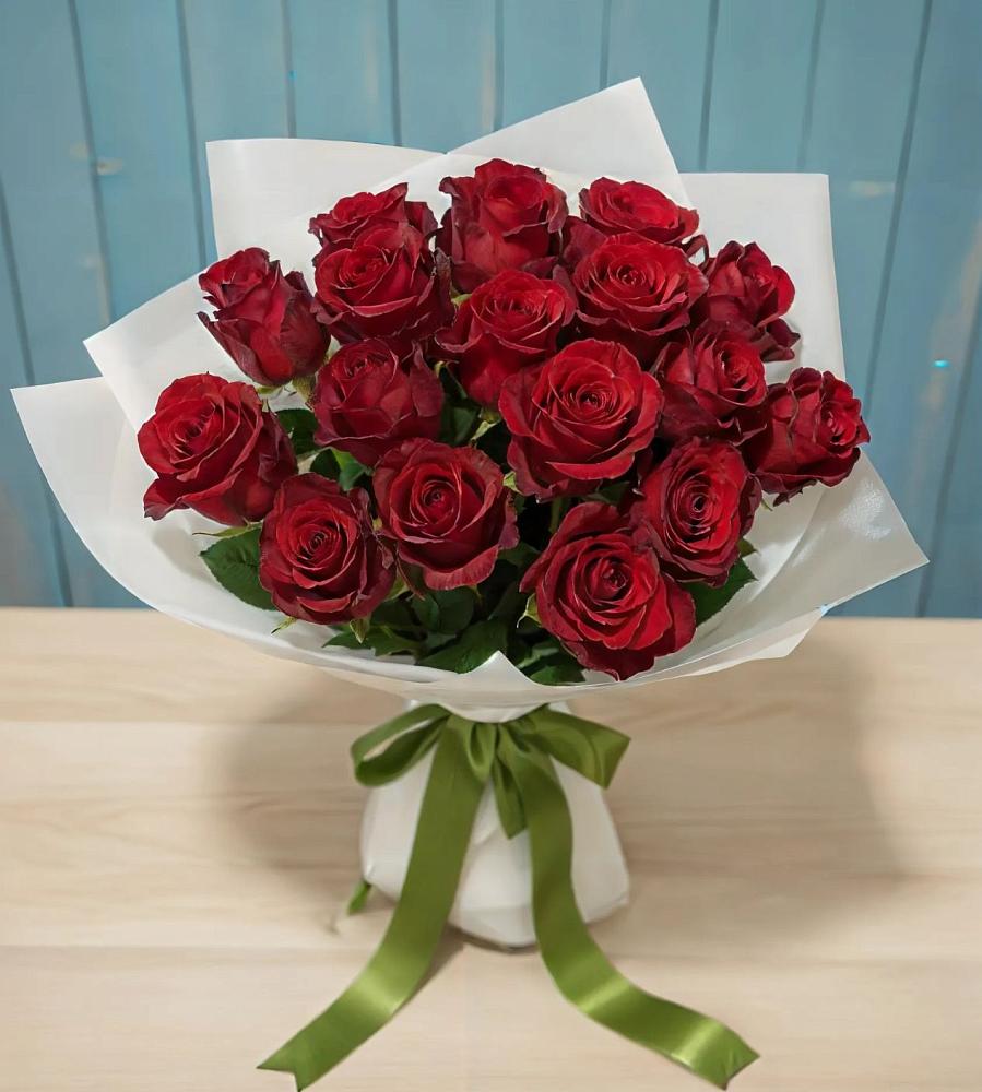 Букет Красные розы в Степном