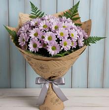 Букет цветов из:  Хризантемы в Степном
