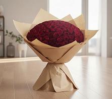 Букет 101 Красная роза в Степном