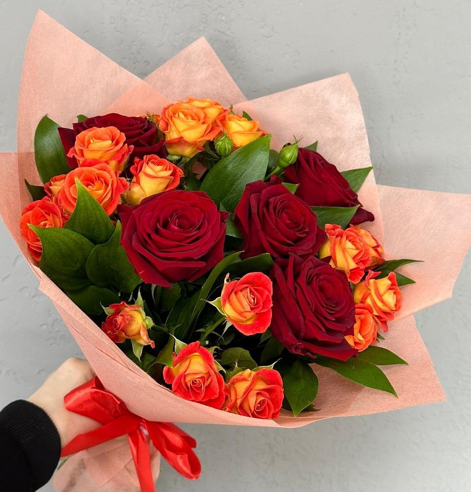 Букет Любовь и восторг в Степном