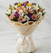 Букет цветов из:  Альстромерии #REPLACE_PRED# Степном