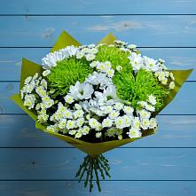 Букет цветов из:  Хризантемы в Степном