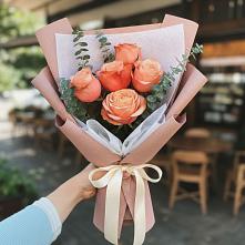 Букет цветов из:  Розы в Степном