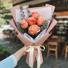 Букет цветов из:  Розы в Степном