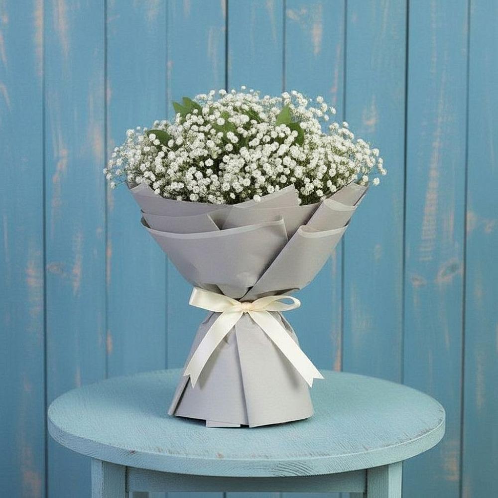 Букет цветов из: Гипсофила в Степном