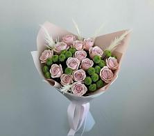 Букет цветов из:  Розы и Хризантемы в Степном