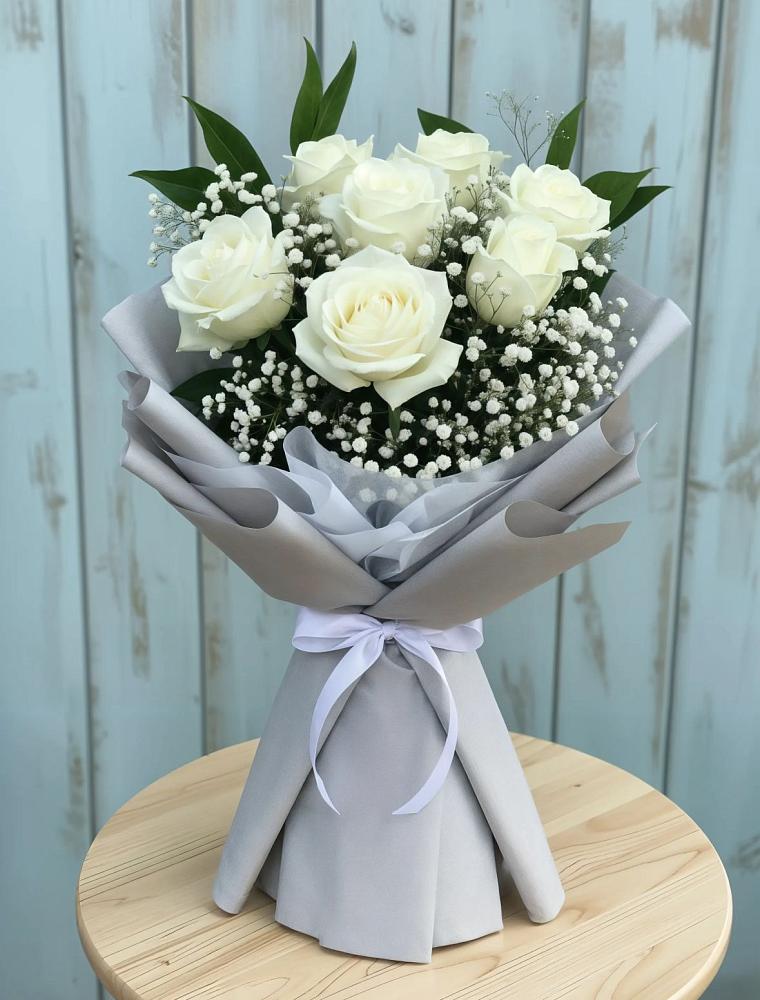 Букет цветов из: Розы в Степном