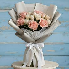 Букет цветов из:  Розы в Степном