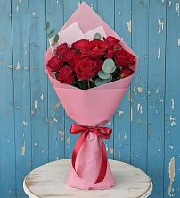 Букет цветов из:  Розы #REPLACE_PRED# Степном