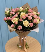 Букет цветов из:  Розы в Степном