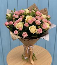 Букет цветов из:  Розы в Степном