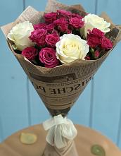 Букет цветов из:  Розы в Степном