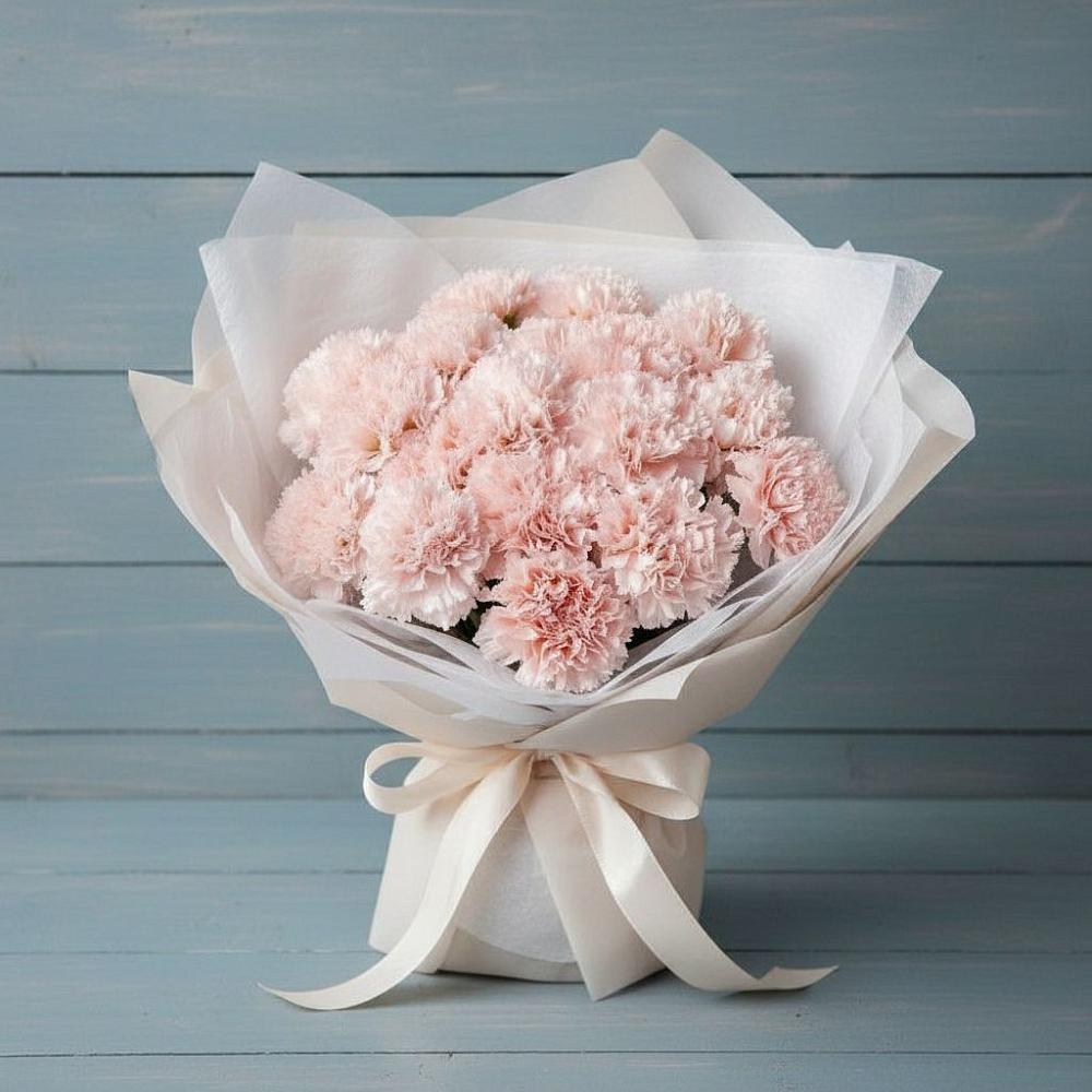 Букет цветов из: Гвоздики в Степном