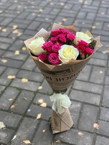 Букет цветов из: Розы в Степном