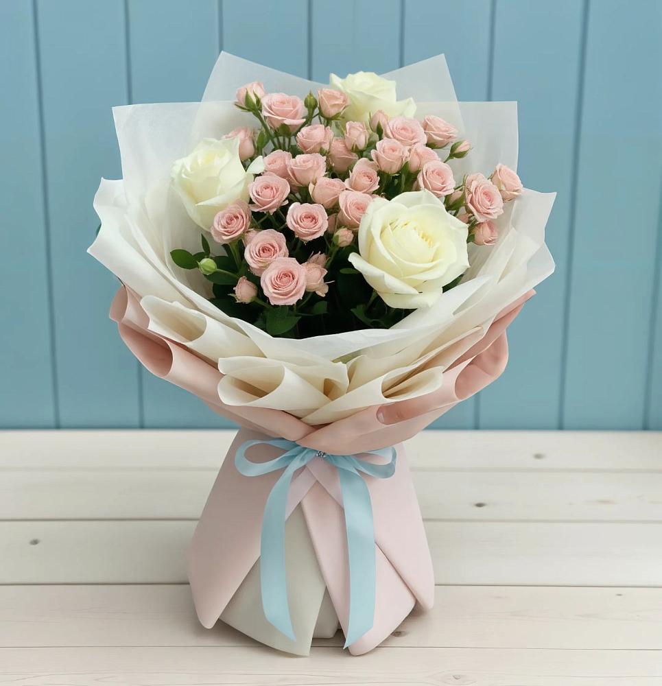 Букет цветов из: Розы в Степном