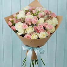 Букет цветов из:  Розы в Степном